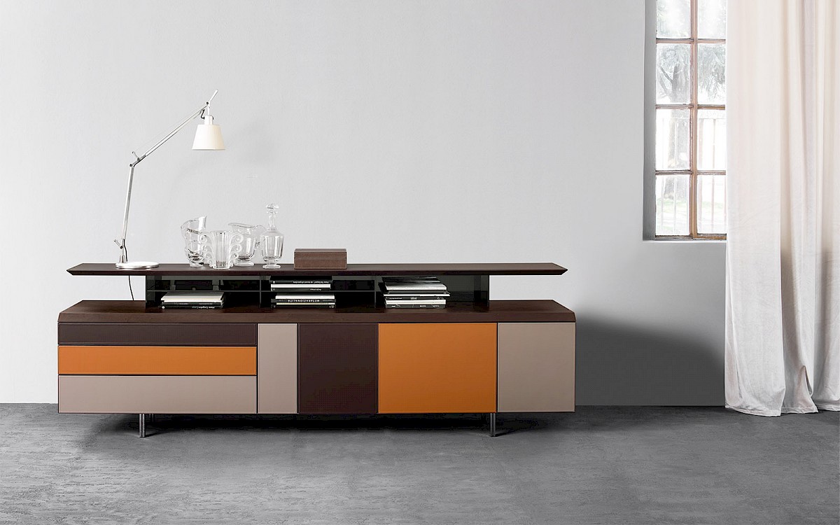 Dwell Sideboard With Shelf 260 Cm Sideboard by Il Loft aidda.cz